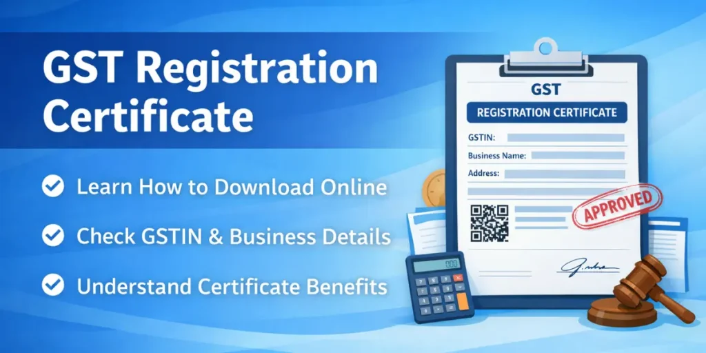 GST Registration Certificate