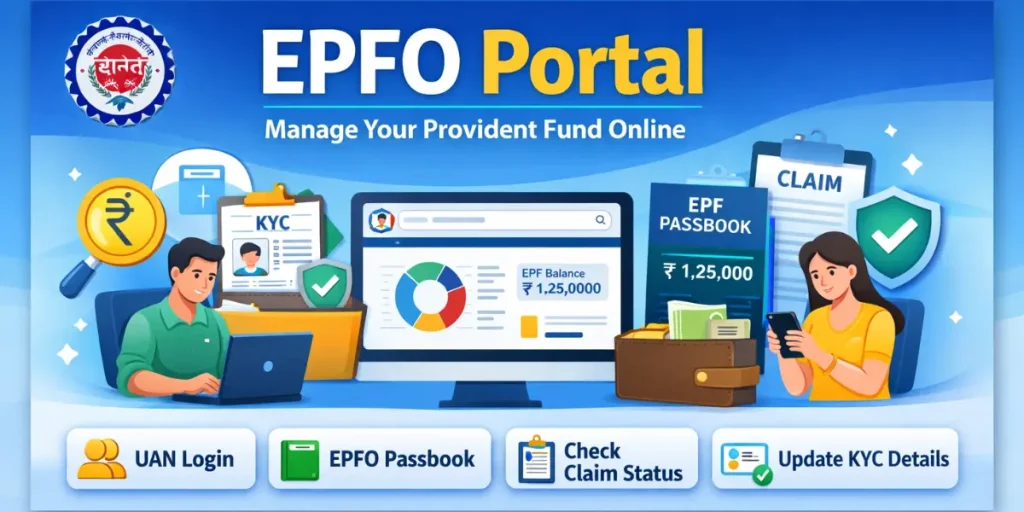 EPFO portal guide and interface